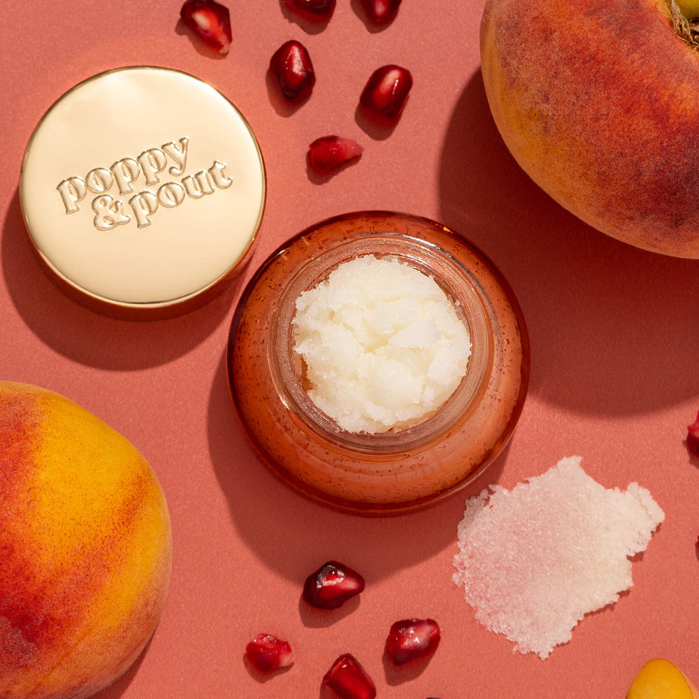 Lip Scrub, Original, Pomegranate Peach