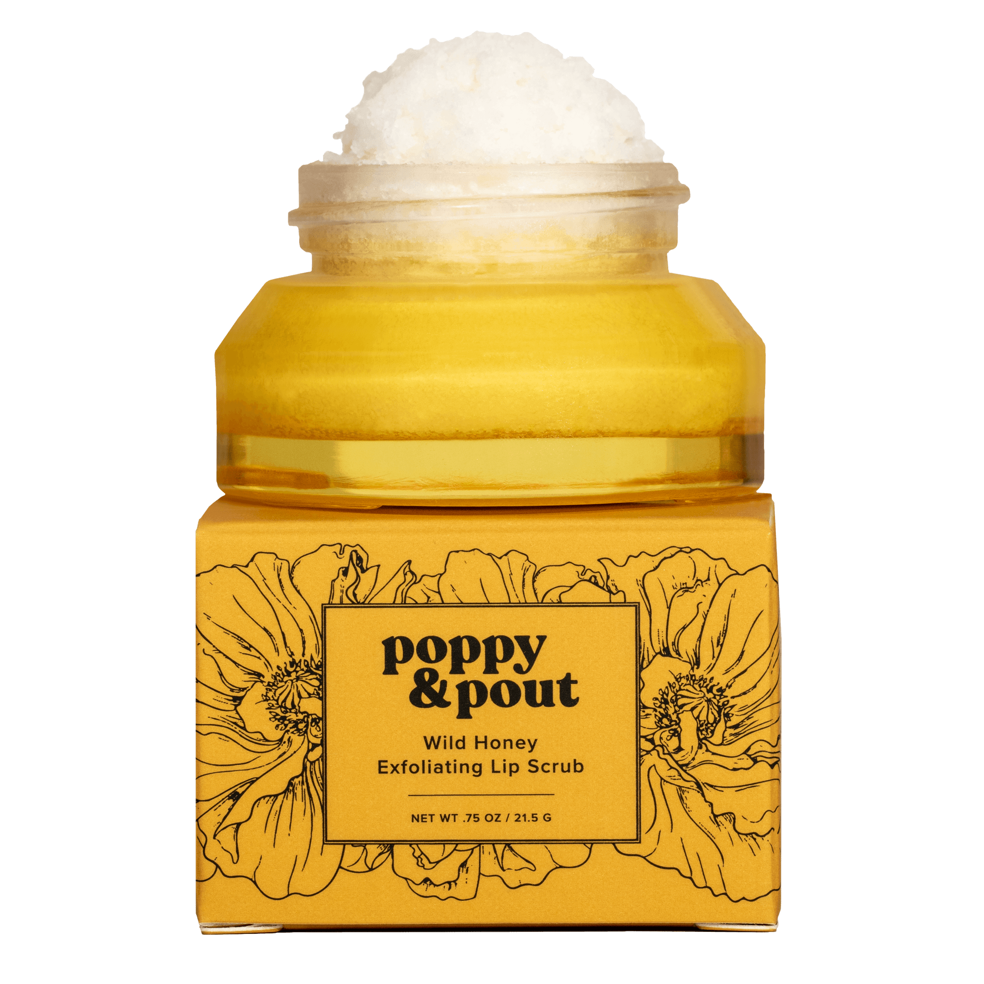 Poppy and Pout Honey Lip Scrub