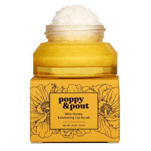 Lip Scrub, Original, Wild Honey - Poppy & Pout